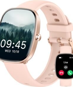 Smart Watch for Men 1.83″ Fitness Tracker with Heart Rate Blood Pressure Monitor