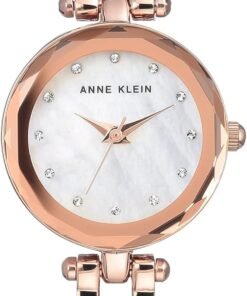 Women’s Premium Crystal Accented Open Bracelet Watch