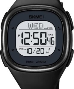 Fashion Multifunction Digital Outdoor Sport Wrist Watches for Women Waterproof Alarm Watches