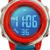 Waterproof 7 Colors Light with Alarm Collection Digital Watch