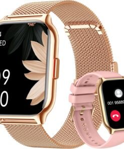 Smart Watch 2.0″ Fitness Tracker Watch with Heart Rate/Blood Pressure/Blood Oxygen Monitor